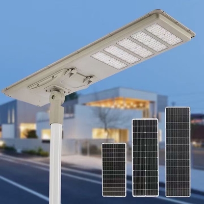 Ip65 Aluminum Material Solar Powered Led Street Lamp With 140° Lighting Angle And More Than 12 Hours Lighting Time