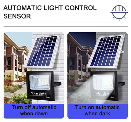 Waterproof 150 watt 200W 300W 500W Square Led Outdoor Flood Solar Powered Security Light