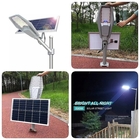 Light Post Available Solar Panel Street Light With Remote Control Lighting Mode