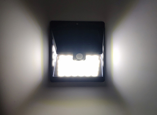 High Lumen 4W Solar LED Garden Path Lights IP65 Waterproof Wall Outdoor