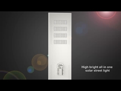 Illuminazione di via solare automatica 30W-200W con la temperatura di lavoro -40℃-60℃